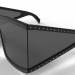 3d MOSCHINO 004 Shield glasses model buy - render