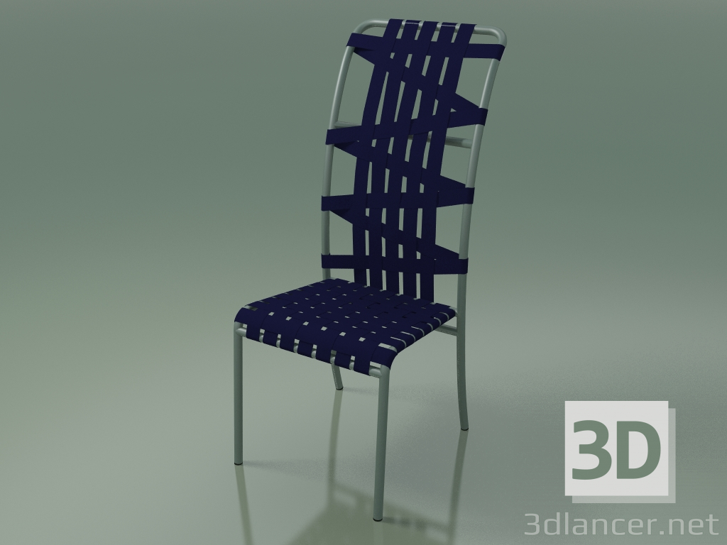 3d model Silla para exteriores, respaldo alto InOut (855, ALLU-SA) - vista previa