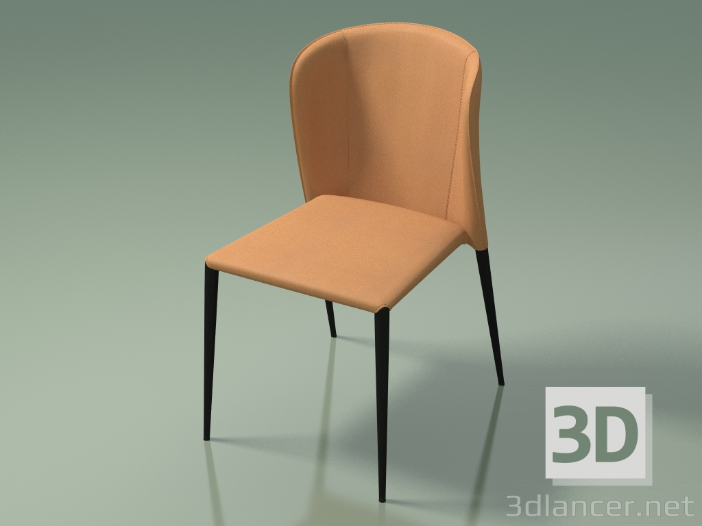 3d model Silla de comedor Arthur (110054, marrón claro) - vista previa