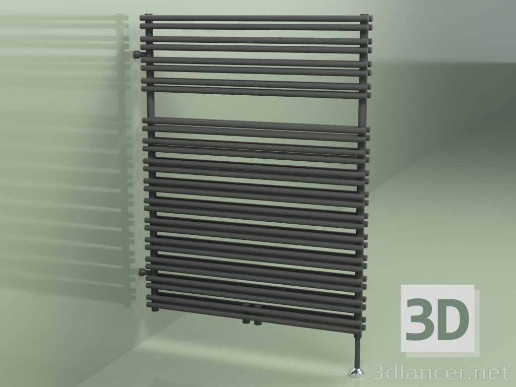 3d model Heated towel rail - Mauritius (MAU 12 09, RAL - 9005) - preview