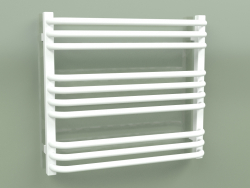 Alex water heated towel rail (WGALE054060-SX v4.0- (R), 540х600 mm)