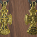 3d Cross pendant model buy - render