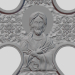 3d Cross pendant model buy - render