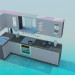 3d model Cocina - vista previa