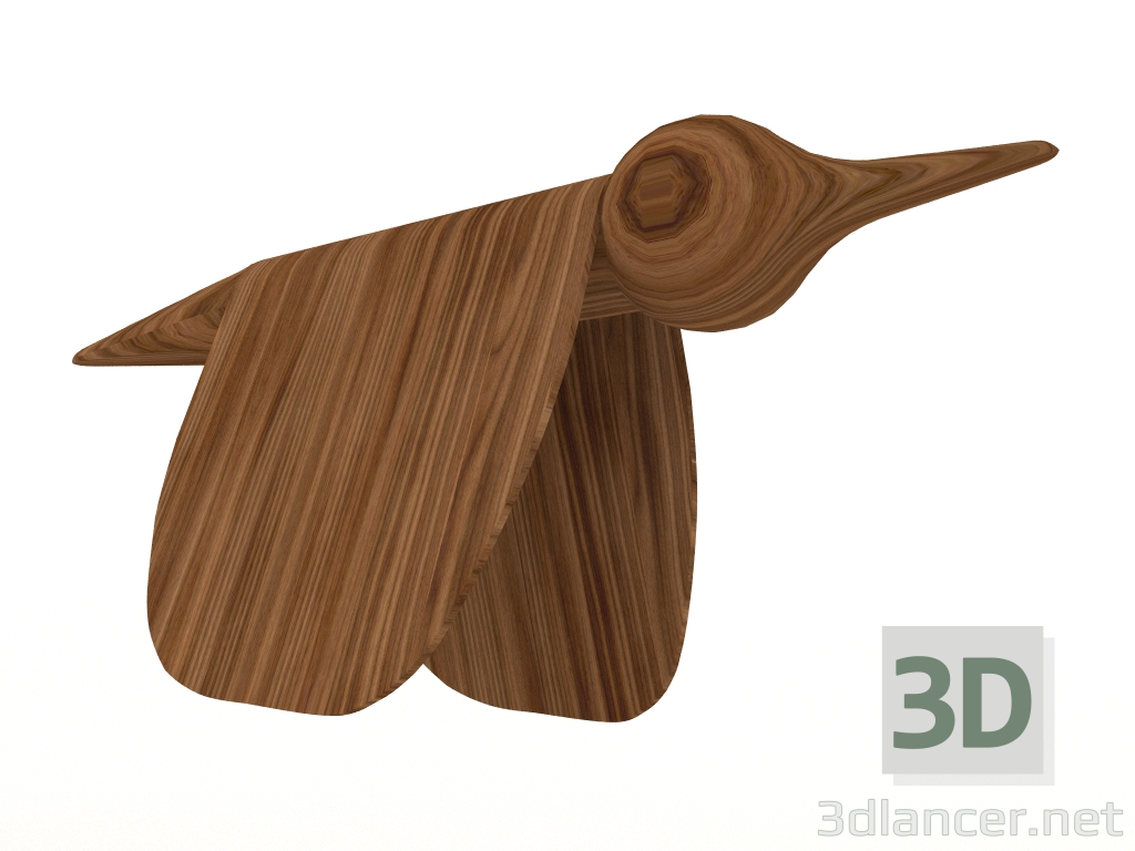 3d model Elemento decorativo Tica (Nogal) - vista previa