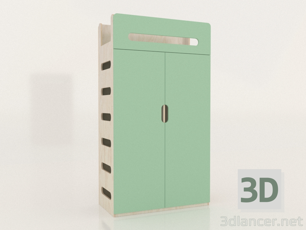 3D Modell Kleiderschrank geschlossen MOVE WD (WMMWD1) - Vorschau