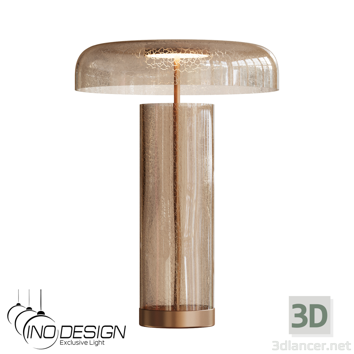 modèle 3D Inodesign Crispin Ambre 44.3548 - preview