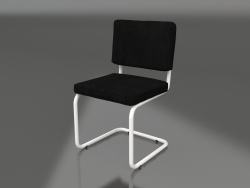 Ridge Rib Chair (Black)