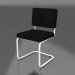 3d model Ridge Rib Chair (Black) - preview