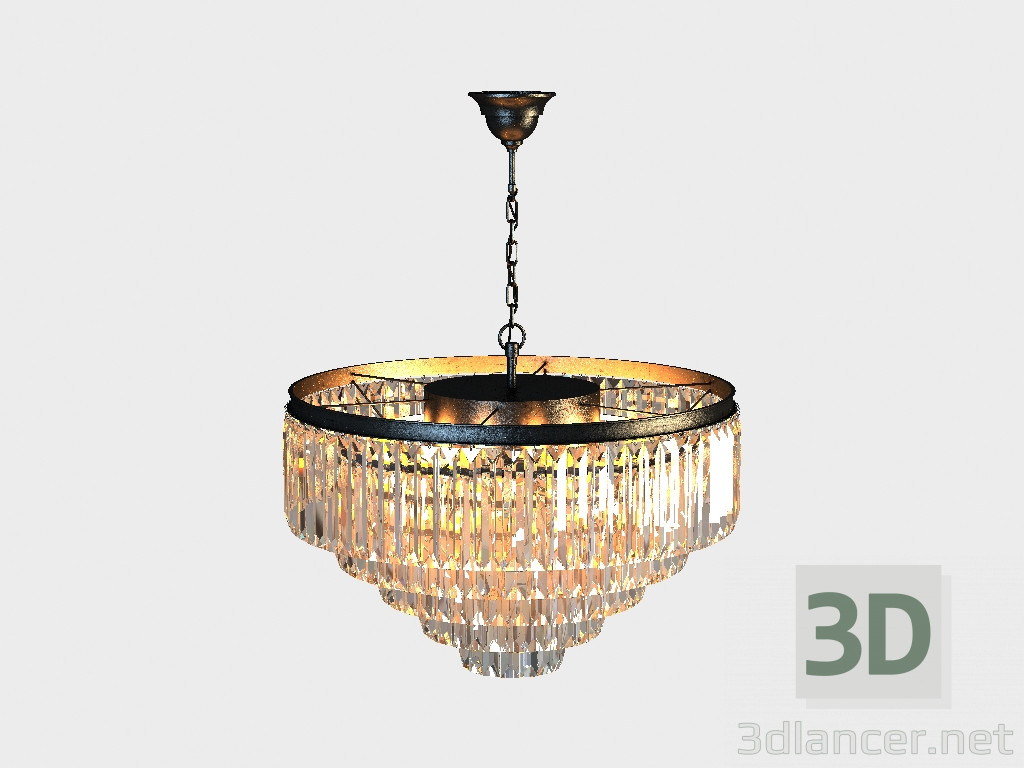 3d model Chandelier Chandelier (CH015-19-ABG) - preview