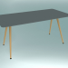 3D Modell Couchtisch (SAM3 LW04, 1400x700x650 mm) - Vorschau