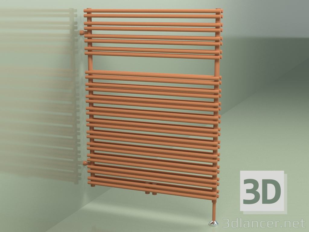 3d model Heated towel rail - Mauritius (MAU 12 09, RAL - 8023) - preview