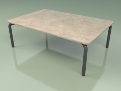 Table basse 006 (Metal Smoke, Farsena Stone)