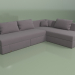 3D Modell Ecksofa Montero (zusammengeklappt) - Vorschau