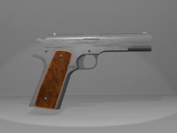 1911 LOW POLY COM MATERIAL