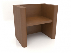 Banc VK 07 (800x524x750, bois brun clair)