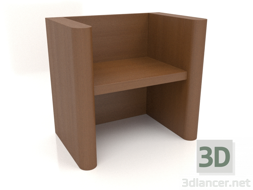 3D modeli Bank VK 07 (800x524x750, ahşap kahverengi ışık) - önizleme