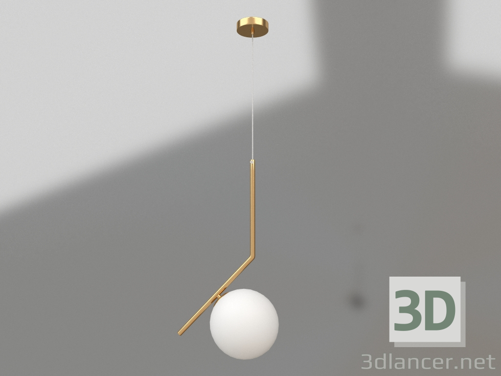 Modelo 3d Pingente de moeda bronze (07626-20B) - preview