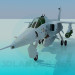 3D modeli Jaguar Fighter - önizleme