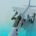 3D modeli Jaguar Fighter - önizleme