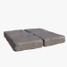 3d Old paving slabs model buy - render