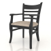 3d model Chair (armchair) Oxford (Dark wenge) - preview