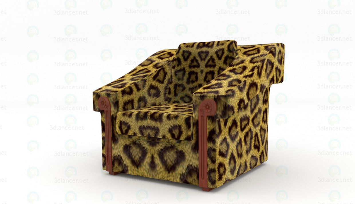 3d model Sillón - vista previa