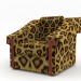 3d model Sillón - vista previa