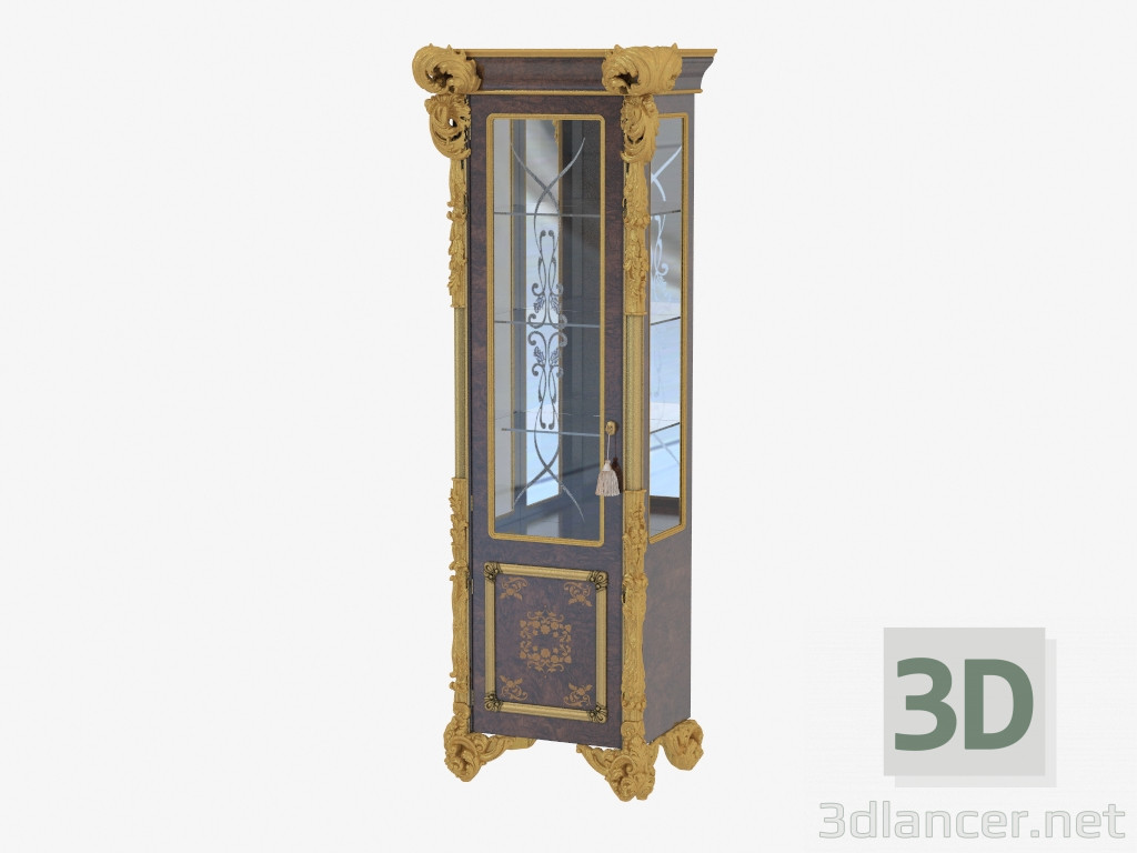 Modelo 3d Showcase em estilo clássico ar1500 - preview