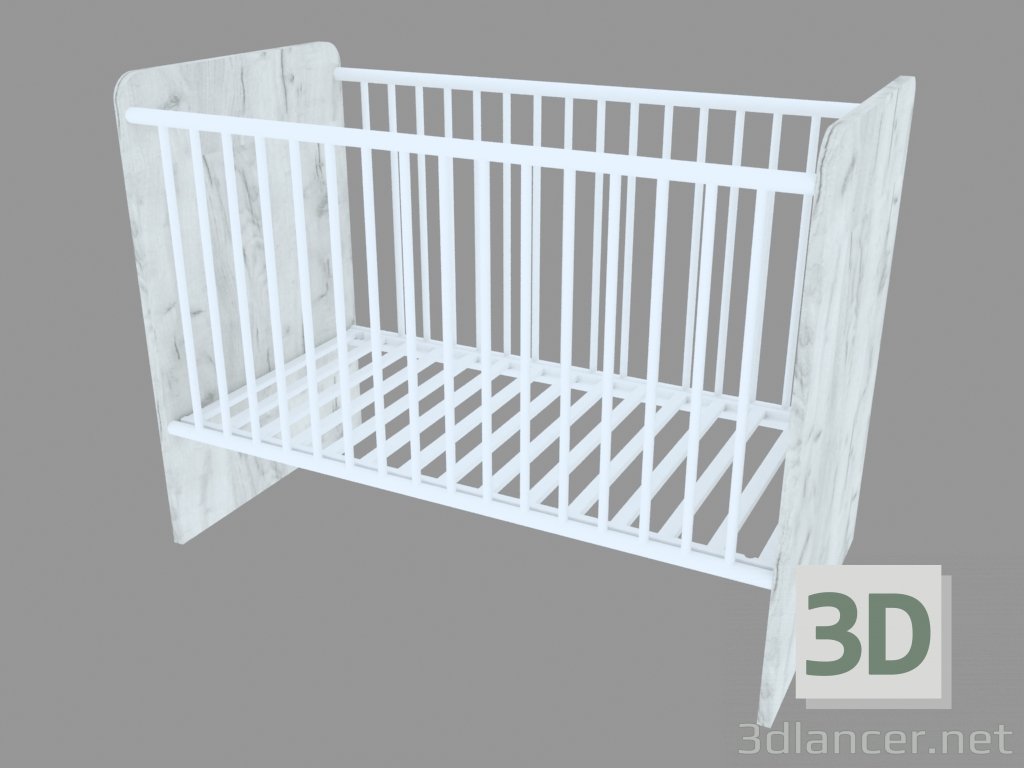 3d model Cuna (TIPO 98) - vista previa