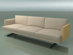 3-Sitzer-Sofa 5243 (H-Beine, natürliche Eiche)