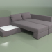 3D Modell Ecksofa Montero (aufgeklappt) - Vorschau