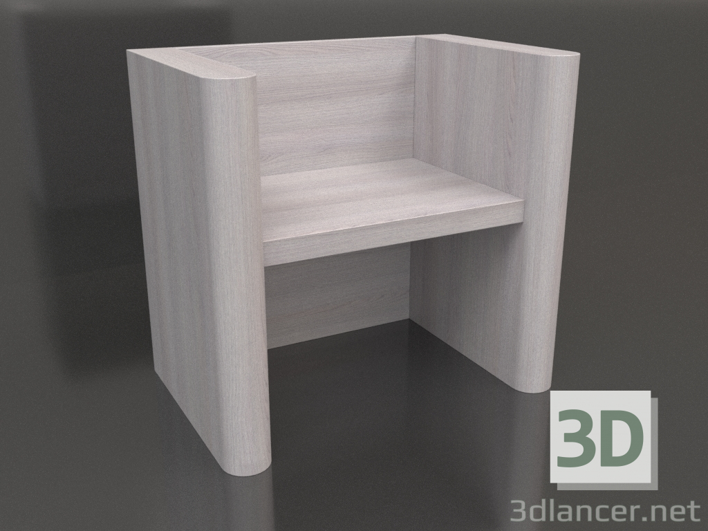 3D Modell Bank VK 07 (800x524x750, Holz hell) - Vorschau