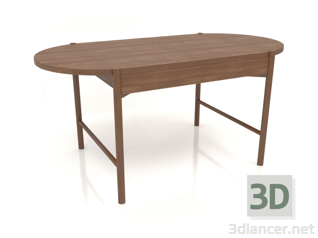 3d model Mesa de comedor DT 09 (1600x820x754, madera marrón claro) - vista previa