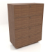 modèle 3D Commode TM 15 (800x400x1076, bois brun clair) - preview