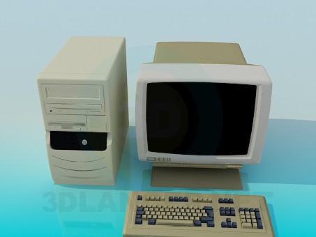 3d model Computer - preview