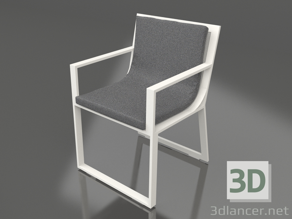 3d model Silla de comedor (gris ágata) - vista previa