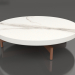 3d model Round coffee table Ø90x22 (Agate gray, DEKTON Aura) - preview