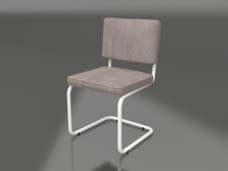 Ridge Rib Chair (Cool Gray)