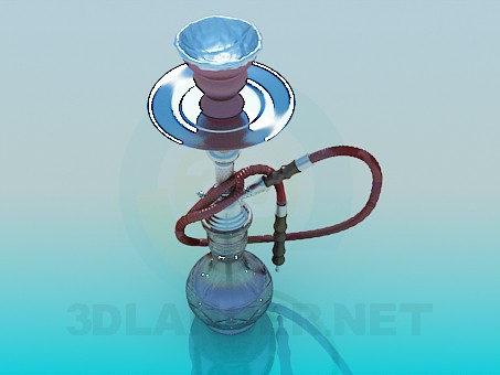 3d model cachimba - vista previa