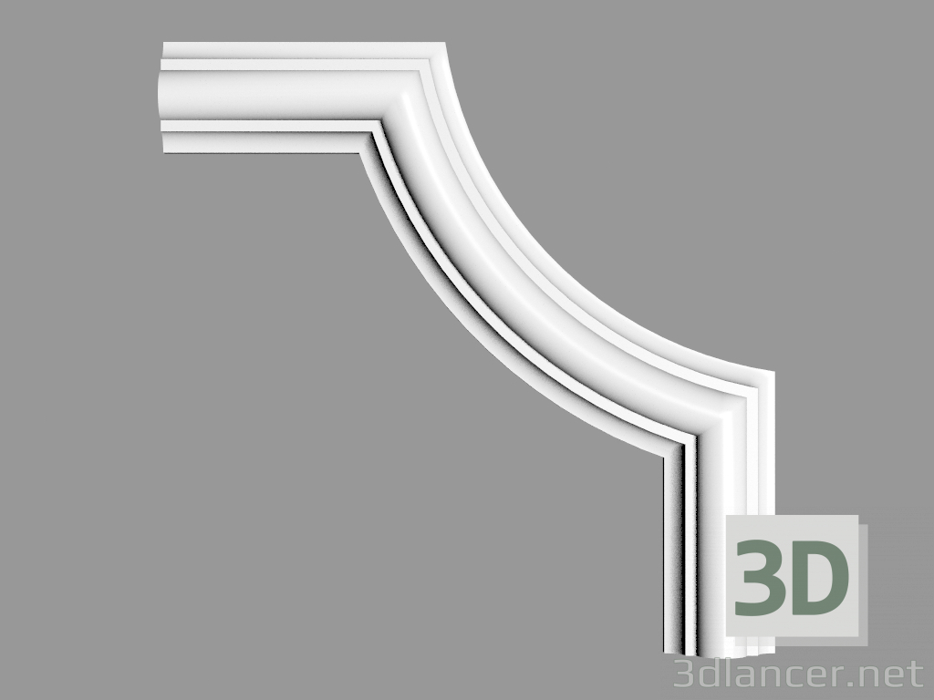 3d model Molding angle (UM 007) - preview