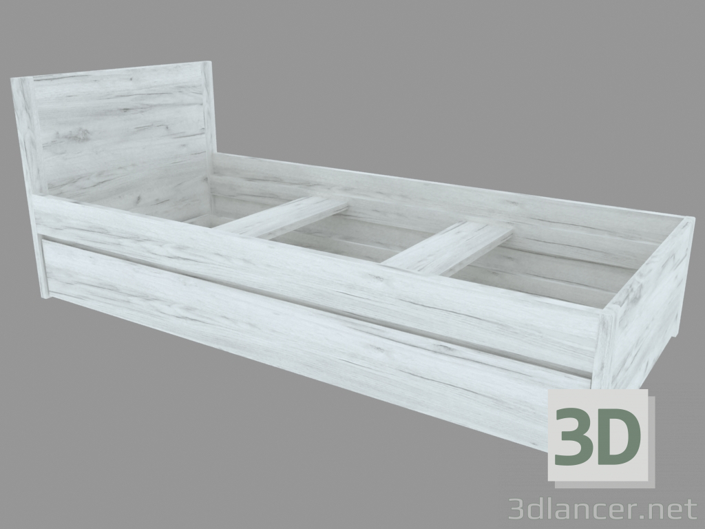 3d model Cama 90 (TIPO 90) - vista previa