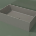 3d model Lavabo sobre encimera (01UN31101, Clay C37, L 60, P 36, H 16 cm) - vista previa