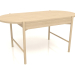 3d model Mesa de comedor DT 09 (1600x820x754, madera blanca) - vista previa