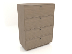 Commode TM 15 (800x400x1076, gris bois)