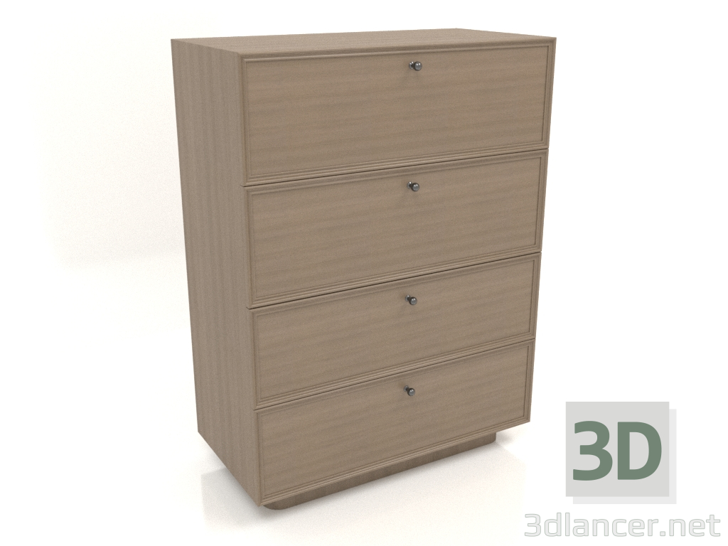 modèle 3D Commode TM 15 (800x400x1076, gris bois) - preview