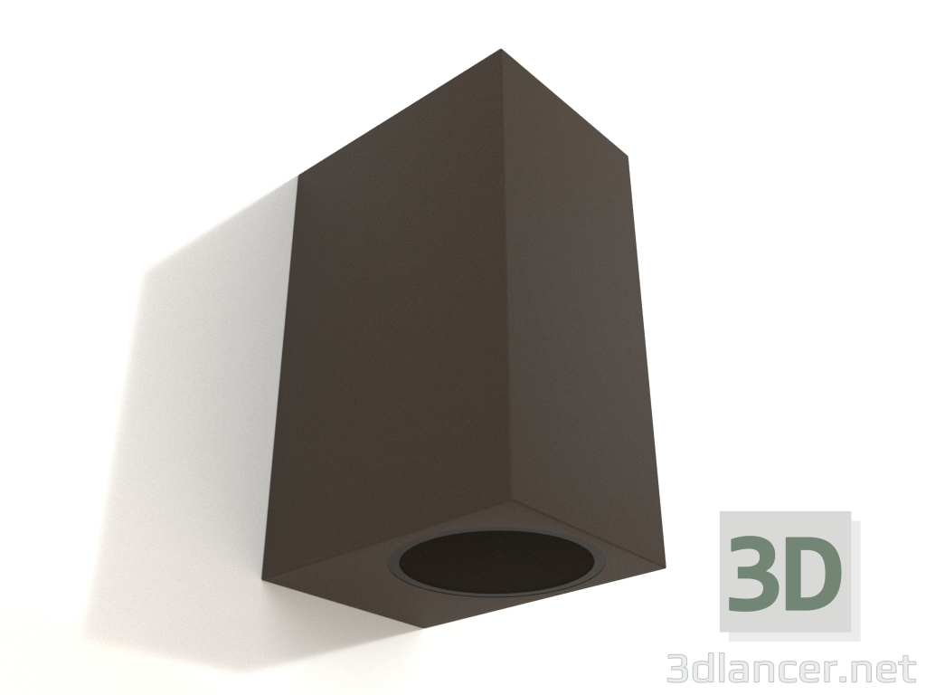 3D Modell Wand-Straßenlampe (7471) - Vorschau