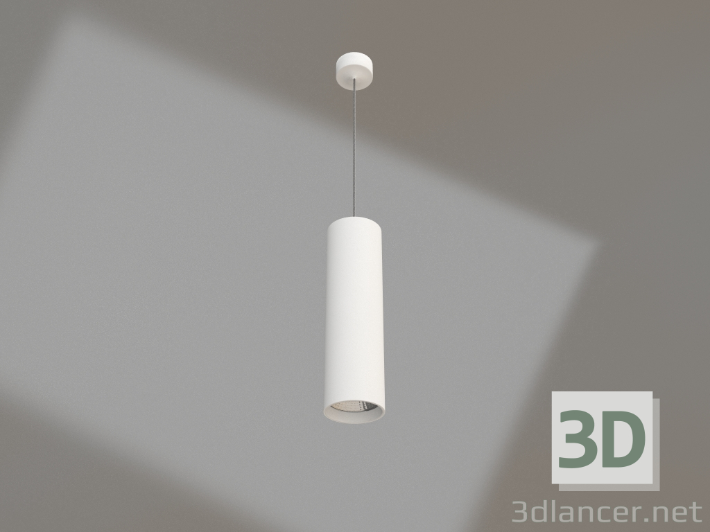 3D Modell Lampe SP-POLO-HANG-LONG300-R85-15W Day4000 (WH-WH, 40°) - Vorschau