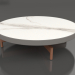 3d model Round coffee table Ø90x22 (Quartz gray, DEKTON Aura) - preview