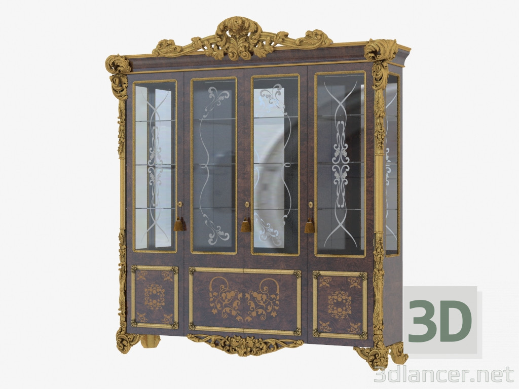 modèle 3D Showcase dans le style classique ar1512a - preview